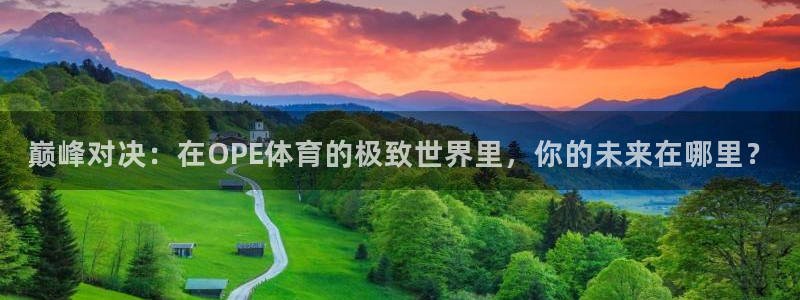 巅峰对决：在OPE体育的极致世界里，你的未来在哪里？